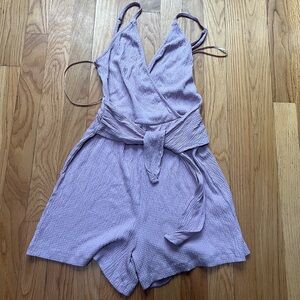 Love Tree pink romper
